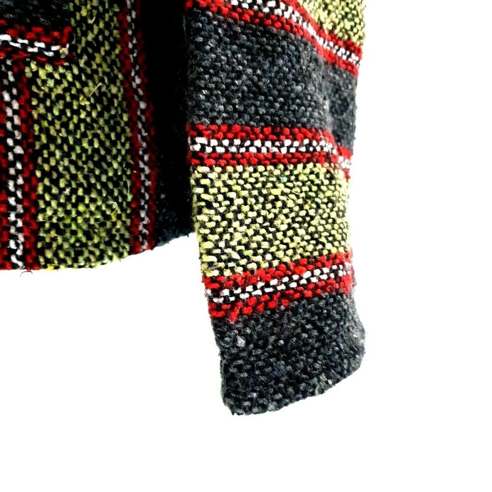 Mexican Baja Hoodie Mens XL Jumper Festival Hippie Boho Holiday Artesanias Vega - Picture 5 of 10